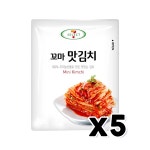 세븐일레븐 꼬마맛김치 파우치 80g x 5개 : 트렌디푸드샵