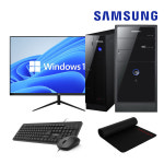 신화  삼성 사무용 조립 PC 게이밍 컴퓨터 SSD 장착 윈도우11 8GB 256GB  i3 4130  데스크탑 본체 : 윤자씨네