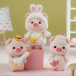 양모펠트 니들펠트 DIY 인형 만들기 세트 101 레드딸기 시바 : 라임나무