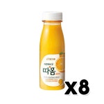 따옴 오렌지주스 페트음료 235ml x 8개입 : 트렌디푸드샵