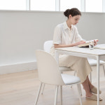 DAISY 포세린 세라믹 식탁 테이블 1400 아티쿠스 내츄럴 : 먼데이하우스