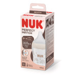 누크 퍼펙트매치 젖병 150ml (S젖꼭지포함) : NUK