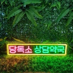약국 네온 조명 네온사인 제작 led 네온플렉스 : 로고상상