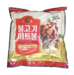 송림 에스엘푸드 불고기 미트볼 1kg (냉동) : 탑마켓24