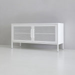 HOLZ 캐비넷 가로양문 TV스탠드 1150x400x595mm, 다크그레이 7001.9850 : 마켓비 공식스토어