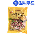 맛고을 캔디 디저트 계피 과일 후르츠 민트사탕 업소용 대용량 (누룽지맛), 800g, 1개 : 원씨푸드