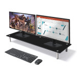 이지마운트 듀얼 2대 모니터 받침대 스탠드 거치대 EZ MT-1000 : 이지브라켓몰
