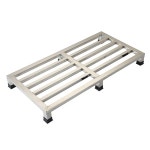 대형 스텐 받침대 고정형 중량물 장비 화물 깔판 25x25x10 두꺼워진 : 퍼스토머