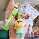 짱구 키링 우비 여름 장마 열쇠고리 자동차키링 짱구는못말려 : 오후꽃