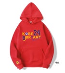 LA 레이커스 코비 브라이언트 농구 특양면 후드티 티셔츠 A0174 : 티퍼블릭16