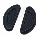 뿔테안경코받침 안경미끄럼방지 붙이는 실리콘 코받침 블랙 10P : 감사슈