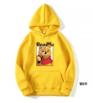 곰돌이푸 애니메이션 만화 특양면 후드티 티셔츠 A0221 : 티퍼블릭16