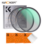 K & F 컨셉 필터 세트 1/4 1/8 블랙 미스트 확산 필터 키트 18 층 물 및 : 베스트다판다F