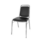 업소용 의자 철재 블랙 1번 : 더체어컴퍼니