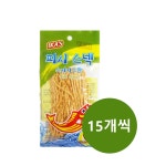 피시스낵 스파이스맛 15g 15개 맥주안주 수입과자 : 달콤오후