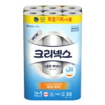 크리넥스 도톰한 에어터치 3겹 화장지 30롤 1팩 : 태라상사