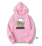 도날드 덕 애니메이션 만화 특양면 후드티 티셔츠 A0258 : 티퍼블릭16