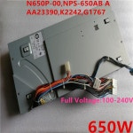 스위칭 전원 공급 장치 N650P-00, 델 670 SC1420 NPS-650AB A AA23390 K2242 용 정품 PSU, 신제품 : goldtrophy765