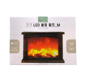 코코 LED 불멍 램프 M (25.5 x 13.8 x 18cm) : 바이코코온