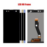 소니 Xperia XA2 울트라 LCD 스크린 어셈블리 터치 유리 소니 XA2 울트라 H423 H4233 H323 H3223 LCD 디스플레이 블랙 : 홈101
