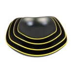 GREEN 그린 메라민 G-9618 코드 사각찬기 3호 업소용 그릇 접시 G9618 : 온라인키친