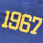 Polo Ralph Lauren 폴로 랄프로렌 1967 빈티지 프린팅 스웻셔츠 네이비 색상 M 사이즈 : Cissalc