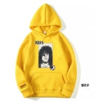 KISS 헤비메탈 록 밴드 특양면 후드티 티셔츠 A0281 : 티퍼블릭16