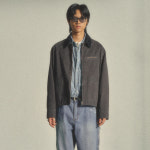 [아트이프액츠][Art if acts] Hillside Work Jacket Faded Charcoal 힐사이드 워크 자켓 페이디드 차콜 : wyndshop