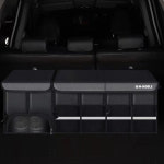 엠노블 옥스퍼드 트렁크정리함 110L 차량용 신발장 세차 가방 툴백 SUV 팰리세이드 쏘렌토 호환 : 블랙라벨M