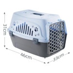 강아지 기내용 켄넬 고양이 이동장 이동가방 켄넬 캐리어 하우스 휴대용 동물병원 트래블백 : 유유파파