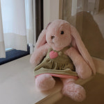 애착인형 사랑스러운 큰귀토끼 동물인형 플러피버니 36cm 봉제인형 : 돈앤돌스