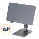 아이패드 프로 에어 태블릿 자석 마그네틱 각도 접이식 회전형 고정형 메탈 스탠드 거치대 : UM2 COBY