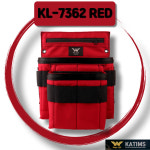리엔마켓 KATIMS 카팀스 레드 에센셜 파우치  KL-7362 RED : 리엔마켓