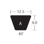[동일] V벨트 브이벨트 A88 (A-88) : 동일벨트