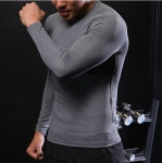 머슬핏 긴팔 헬스티 : 올포유하우스