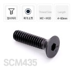 SCM 유두 렌치볼트 육각머리 고장력 특강 고강도 검정 나사 규격 M2.5 10mm 10개 : 굿나잇몰