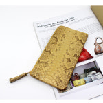 리얼 파이톤 슬림 장지갑(P-7904) - 가벼우면서 수납 공간도 많은  유니크한 파이톤 지갑 : 라디체