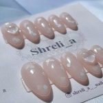 슈렐리아 네일(Shrelia nail) | 클리어 하트 수제 네일팁 슈렐리아네일 : Shrelia 수제네일팁