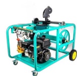 농업용 자동 권취기 농약 카트 호스릴 농사 감는 호스감기 가솔린 26펌프 무황유+100m 초경량관 : 재민이네4