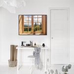 나의 유럽 모먼트 풍경 사진 인테리어 액자 포스터 A2 / 149 Forest Window #2 : 멜팅스튜디오