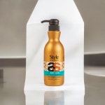 노워시 바르는 트리트먼트 상한 모발 복구 아르간 헤어 팩 크림 로션 허브아로마, 400ml, 2개 : 콩스몰Store