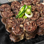 천안 병천순대 500g 2팩+2팩 국내산 야채 100% : 병천아우내식품