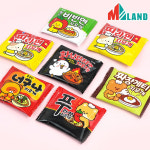 핑크풋 먹지마 라면지우개 패러디 미니어쳐 귀여운 모형 지우개 : 스쿨나라몰