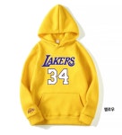 LA 레이커스 샤킬 오닐 농구 특양면 후드티 티셔츠 A0294 : 티퍼블릭16