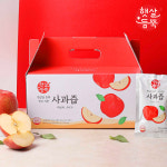 New 영주 햇살듬뿍 사과즙 사과주스 30포x2세트 모음전+4포 추가 : 제이엠통상-데이너프