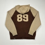 EDWIN ‘89’ Letter Wool Hoodie Zip-up : 콜리우르
