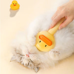가또나인 고양이 강아지 빗 오리 펫 브러쉬 : GATO