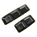 GREEN 그린 메라민 G-9759 코드 3절 찬기 3칸 나눔 접시 그릇 G9759 : 온라인키친