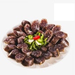 쫀쫀한찰순대 당면순대 옛날토종 토속 마트 찰순대 분식집 : 쿼렌시아