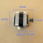 Nema 17 스테퍼 모터 마인베아 42 2 상 4 와이어 0 2Nm 29 5mm Nema17 스테핑 9 3D 프린터용 타이밍 풀리 포함 : 벨몬트스토어